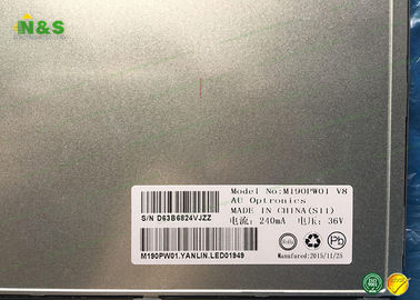 250 панель М190ПВ01 В8 ² 1440*900 РГБ АУО ЛКД КД/м 19,0 дюйма